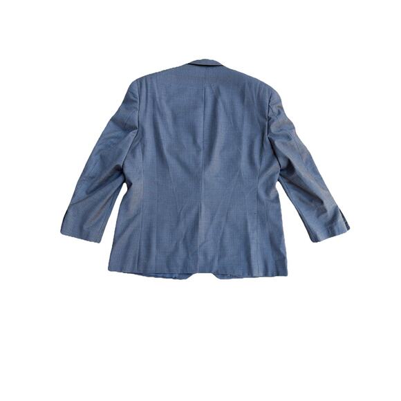 Ralph Lauren Mens gray Pint Stripe Suit Jacket, blazer size 44S. 100% Wool - Picture 5 of 10